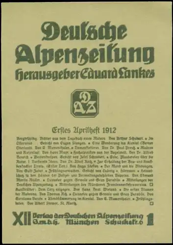 Deutsche Alpenzeitung