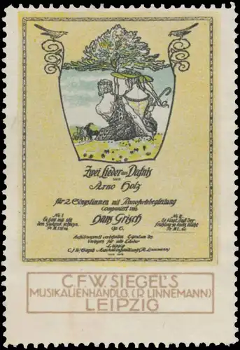 Arno Holz Zwei Lieder