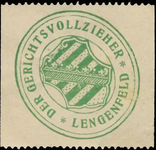 Der Gerichtsvollzieher Lengenfeld