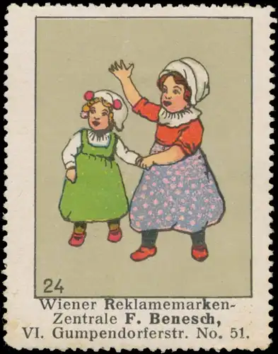 Kinder winken zum Abschied