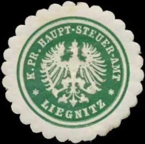 K.Pr. Haupt-Steuer-Amt Liegnitz