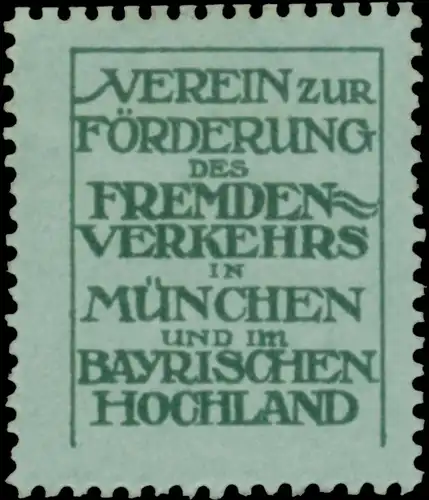 Fremdenverkehr im Bayrischen Hochland