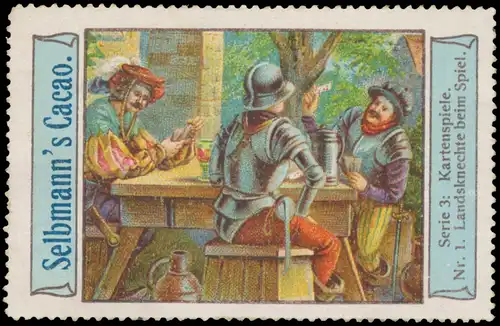 Landsknechte beim Spiel