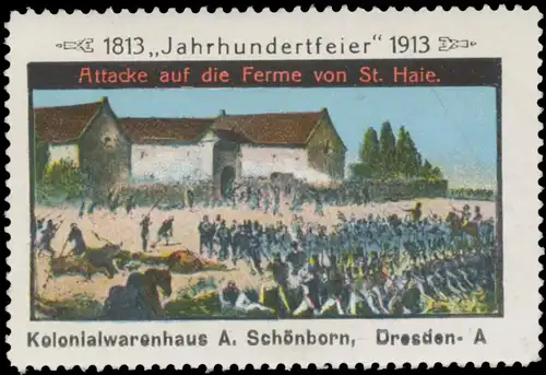 Attacke auf die Ferme von St. Haie