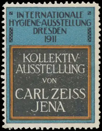 Kollektivausstellung von Carl Zeiss Jena