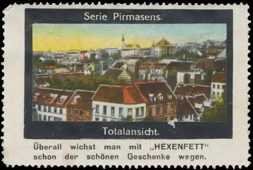 Totalansicht von Pirmasens