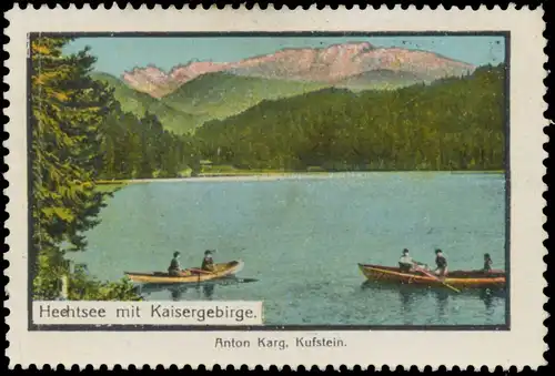 Heehtsee mit Kaisergebirge