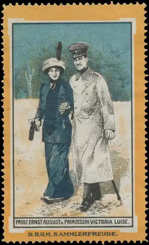 Prinz Ernst August und Prinzessin Victoria Luise
