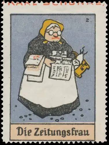 Die Zeitungsfrau