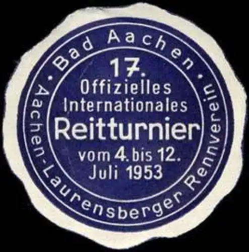 17. Offizielles Internationales Reitturnier