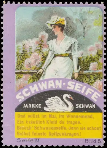 Und willst im Mai, im Wonnemond, ein brÃ¤utlich Kleid du tragen