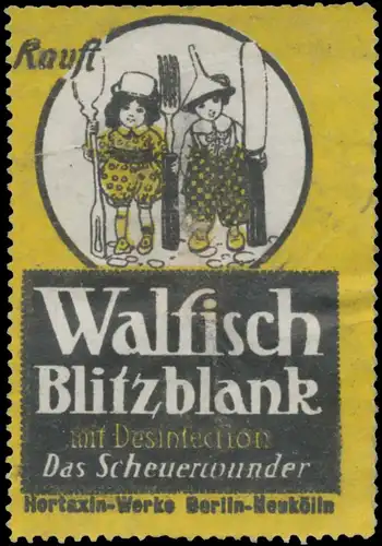 Kauft Walfisch Blitzblank