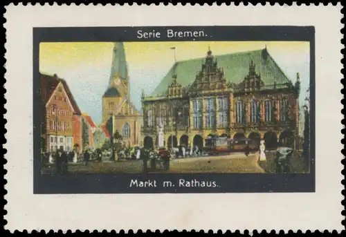 Markt mit Rathaus