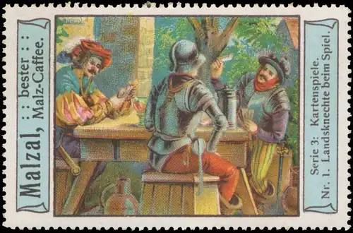 Landsknechte beim Spiel