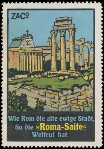 Wie Rom die alte ewige Stadt so die Roma-Saite Weltruf hat