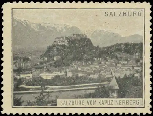 Salzburg vom Kapuzinerberg