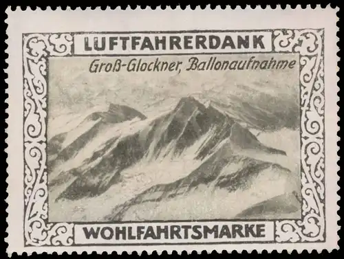 Groglockner Ballonaufnahme