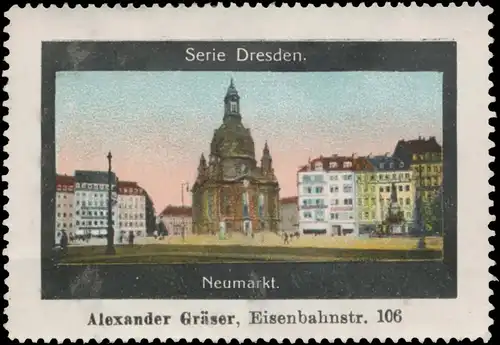 Neumarkt in Dresden