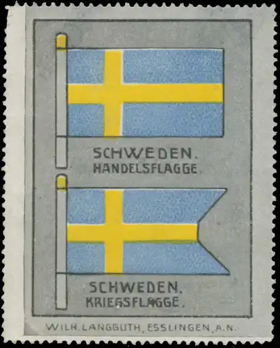 Schweden - Flagge