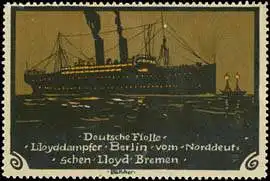 Norddeutscher Lloyd - Lloyddampfer Berlin