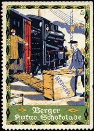 Eisenbahn - Berger Kakao - Schokolade