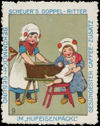 Kinder baden Puppe
