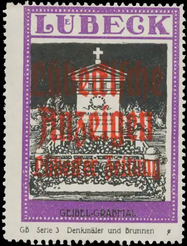 Geibel-Grabmal