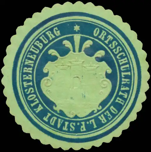 Ortsschulrath der L.F. Stadt Klosterneuburg