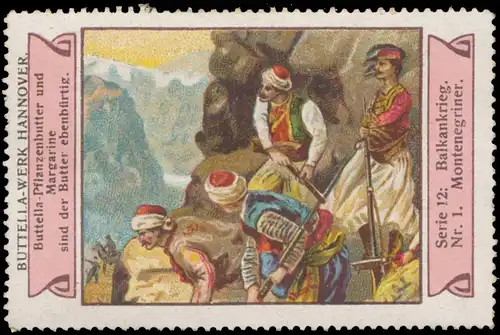 Montenegriner - Balkankrieg