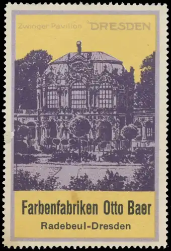 Zwinger Pavillon in Dresden