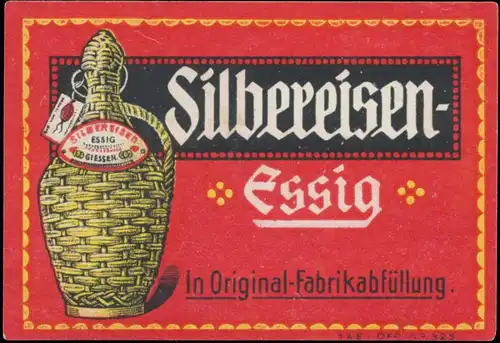 Silbereisen Essig