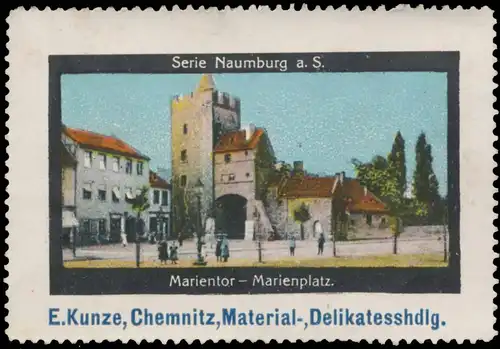 Marientor - Marienplatz in Naumburg