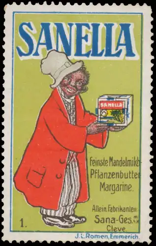 Sanella Pflanzenbutter Margarine