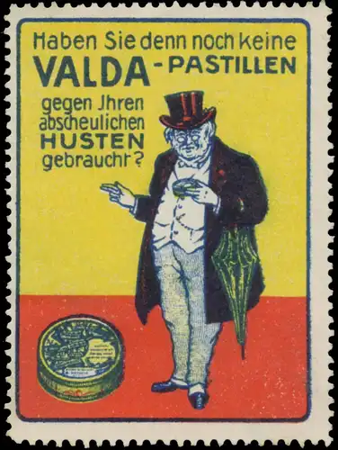 Valda-Pastillen gegen Husten