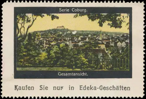 Gesamtansicht von Coburg