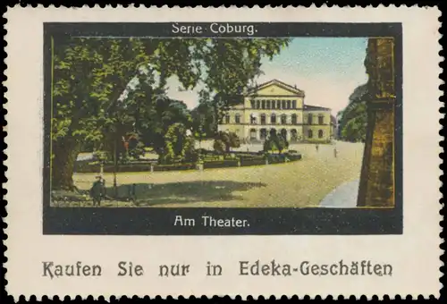 Am Theater in Coburg