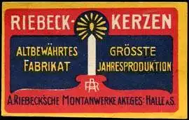 Riebeck - Kerzen