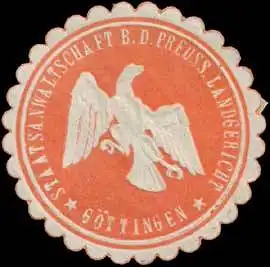 Staatsanwaltschaft b.d. Pr. Landgericht GÃ¶ttingen