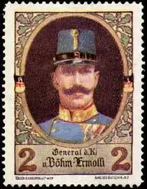 General d. K. von BÃ¶hm-Ermolli
