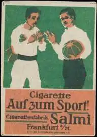 Cigarette-Auf zum Sport!