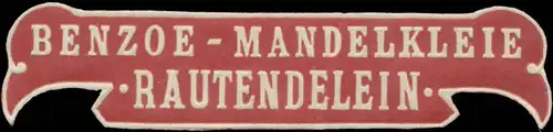 Benzoe Mandelkleie Rautendelein