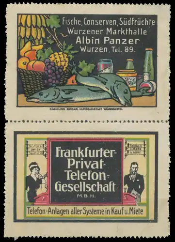 Albin Panzer (Wurzen) + Frankfurter Privat-Telefon-Gesellschaft
