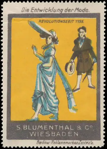 Mode der Rvolutionszeit 1795