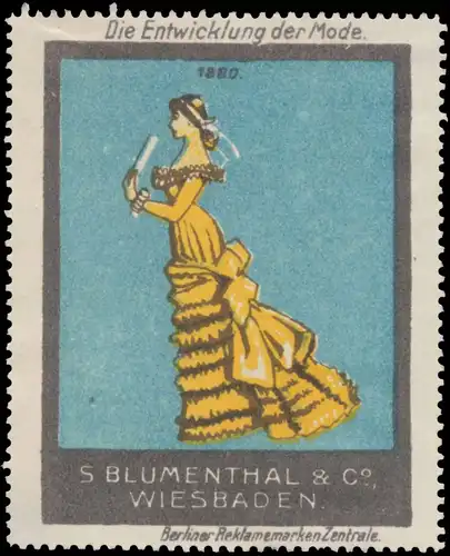 Mode der Frau 1880