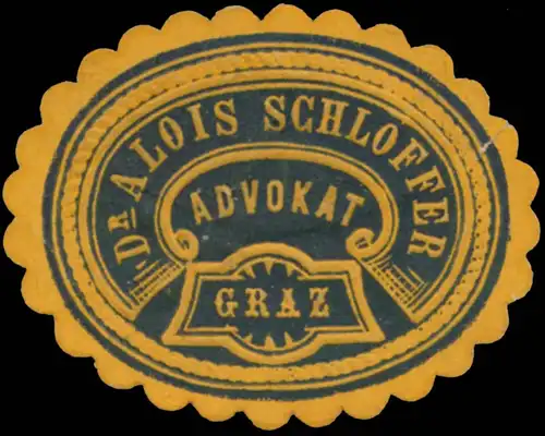 Advokat Dr. Alois Schloffer