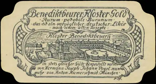 Benediktbeurer Kloster Gold