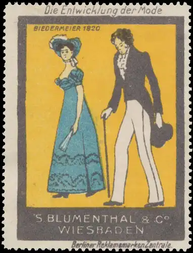 Biedermeier Mode 1820