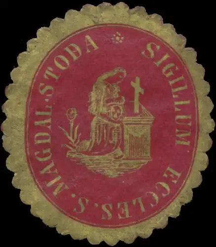 Sigillum eccles. s. Magdal Stoda