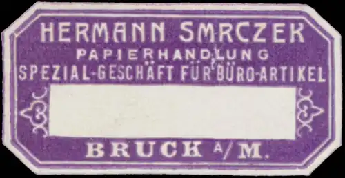 Papierhandlung Hermann Smrczek