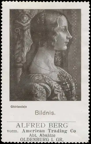 Ghirlandajo: Bildnis